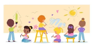 Notre mur prend vie grâce à Florkey et aux élèves